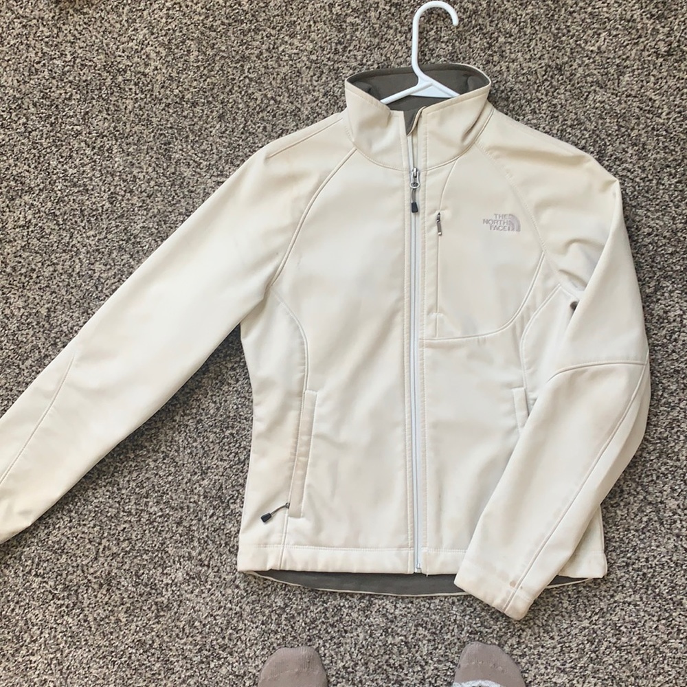 North Face Cream Jacket